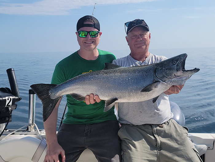 Leprechaun Fishing Charters on Lake Michigan
