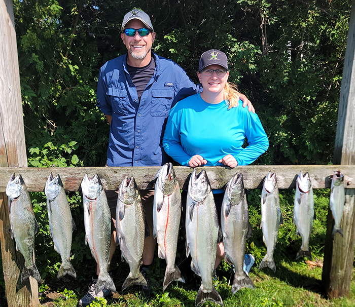 Leprechaun Fishing Charters on Lake Michigan