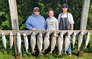 Coho Salmon fishing