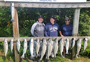 King salmon fishing